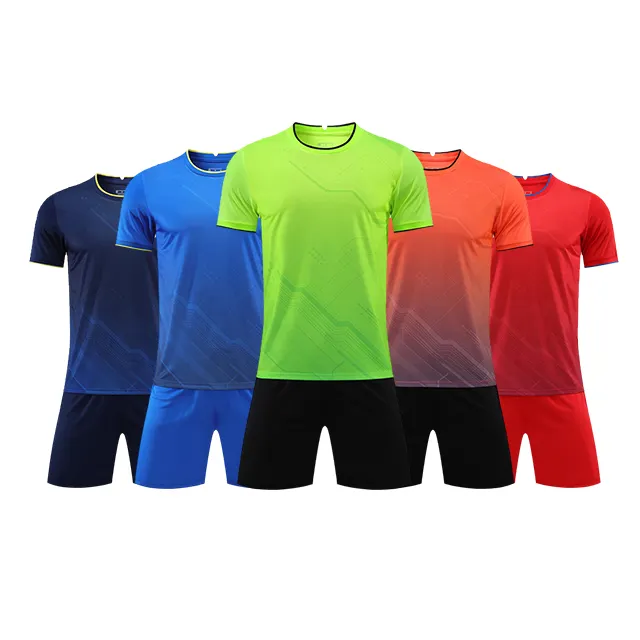 Customizable Team Soccer Uniform for Men Breathable Soccer Shirt