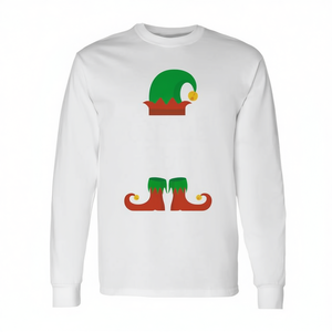 Camiseta de manga larga con estampado navideño de I'm The Uncle Elf, pijama a juego - Product Image 2