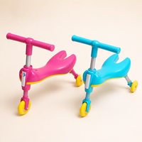Trottinette à 3 roues pour tout-petits en PVC et ABS, jouet pour enfants, utilisation intérieure et extérieure, OEM personnalisé