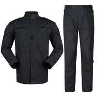 Tenue tactique de chasse camouflage pour homme veste à manches longues Rip Stop chemise pantalon cargo ensemble d'uniformes BDU ACU