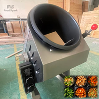 Mesin Nasi Goreng Dapur Berkualitas Baik, Robot Masak Otomatis, Mesin Wok Masak Otomatis