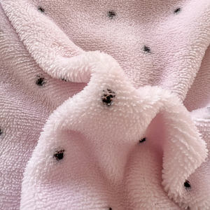 Drap-<span class=keywords><strong>housse</strong></span> imprimé à pois rose chaud de style coréen, tissu en velours de lait de qualité supérieure, taille Queen, drap-<span class=keywords><strong>housse</strong></span> pour lit deux <span class=keywords><strong>personnes</strong></span> - Product Image 3