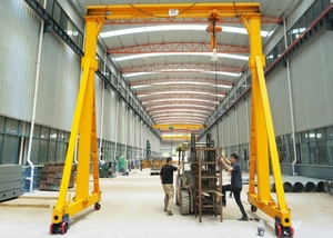 เครนยกของแบบพกพา1000กก. 5ตัน10ตันปรับความสูงได้ - Product Image 5