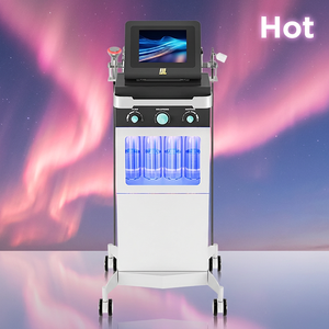 Hot Sale 10 in 1 Hydro Oxygen Facial Dermabrasion <b>Machine</b> Pore Minimizing Collagen Regeneration V‑Face Shaping Oxygen Infusion - Product Image 1