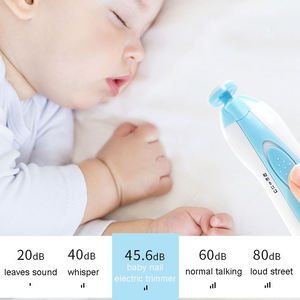 6-In-1 Elektrische <span class=keywords><strong>Baby</strong></span> Nail Trimmer Kit Manicure Set & Opbergdoos Voor Peuter Volwassenen Inclusief <span class=keywords><strong>Baby</strong></span> Nagelvijl Verzorgingsaccessoires - Product Image 4