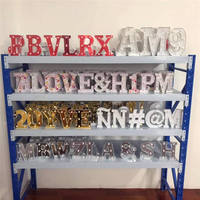 Letras de Plástico RGB Personalizadas de Fábrica de 3FT 4FT 5FT OH BABY con Control Remoto para Baby Shower, Bodas, Fiestas de Cumpleaños, Oficinas, Edificios y Tiendas