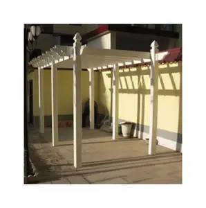 European no-shade antisepsis PVC durable arches, arbours, pergolas plastic outdoor gardening supplies supplier