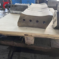 Cisaille robuste pour matériaux B45, coupe d'acier lourd EF+ESR, fourniture directe usine, fabricant