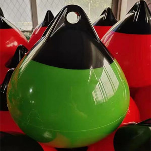 Flotadores inflables Boya protección Guardabarros de barco Acoplamiento Parachoques de amarre flotante Guardabarros de barco Bola Boya de ancla redonda - Product Image 6