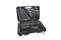 FIXMAN 216-teiliger Professioneller Steckschlüsselsatz 1/4" 3/8" 1/2" Antrieb Ratschenschlüssel Mechaniker-Werkzeugset CR-V Auto-Reparatur Handwerkzeugset BT216