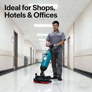 Faltbare Kompakte Nachlauf-Bodenreinigungsmaschine zum Polieren von Betonböden für Kleine Flächen - Product Image 2