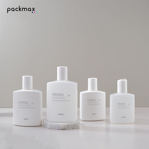 Botella Cuadrada de PE de 250 ml con Tapa Chianti para Gel de Ducha, Champú, Limpiador Facial para Hombres - Recargable - Product Image 6