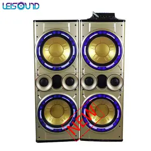 Leisound yüksek güç taşınabilir DJ PA sistemi aktif hoparlör kutusu