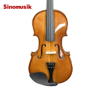 Sinomusik usine haute brillance <span class=keywords><strong>couleur</strong></span> allemande tout violon solide avec étui et instruments à cordes d'archet - Product Image 1