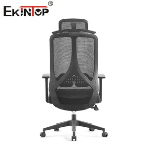 Ekintop Ergonomic làm việc xoay ghế tựa điều hành xoay lưới nghiêng ghế văn phòng với 3D điều chỉnh tay vịn