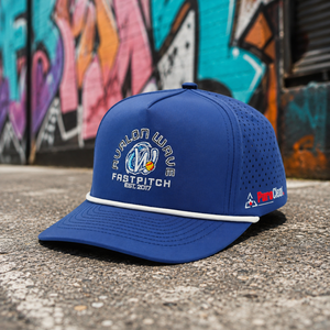 Gorra de Golf de Cinco Paneles con Bordado de Silicona, Personalizada, de Alta Calidad, MOQ Bajo, con Banda Absorbente de Sudor - Product Image 3