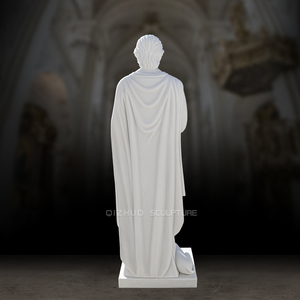 Igreja Católica Suprimentos Vida Tamanho Mão Esculpida Pedra Natural Mármore Religiosos São José Escultura Figura Estátua Da Igreja Venda - Product Image 4