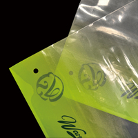 Sacs en plastique à fermeture éclair imprimés sur mesure, pochette transparente à glissière avec trou de suspension, logo personnalisé pour l'emballage de vêtements, de cosmétiques et de produits