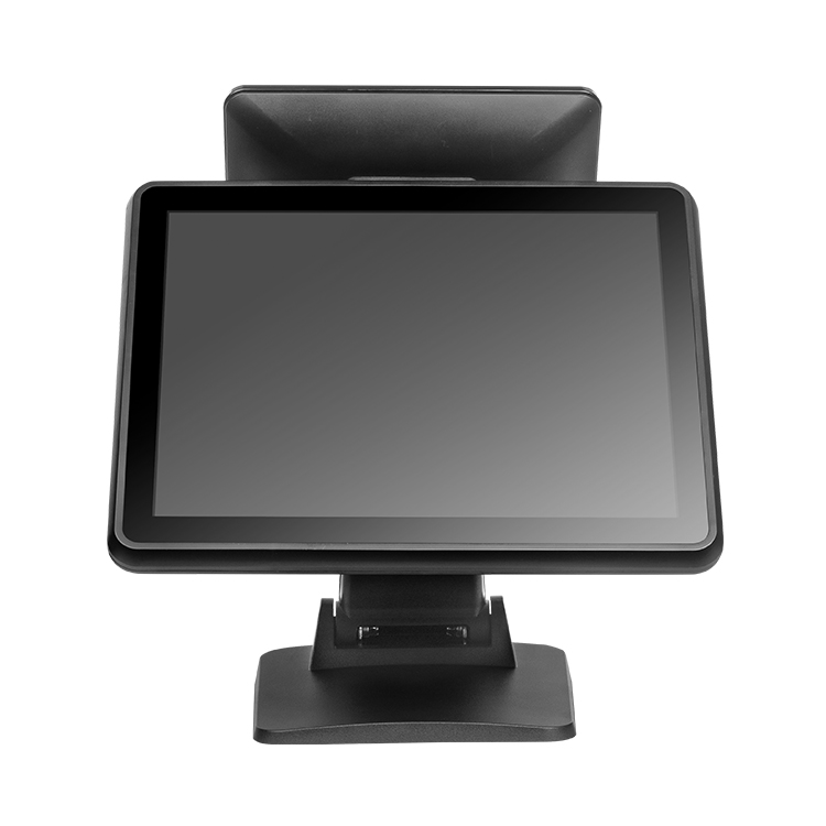 Terminal pos de 17 "y 15" para supermercado, sistema pos todo en uno con pantalla táctil, TFT, LED, windows, android