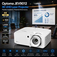 Projecteur laser Optoma JEV9012 4K UHD 4500 lumens pour conférences gouvernementales avec haut-parleurs HIFI intégrés