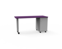 Meubles scolaires, table à structure en acier pour la collaboration entre les enseignants et les élèves, mobilier de bureau, bureau d'enseignant