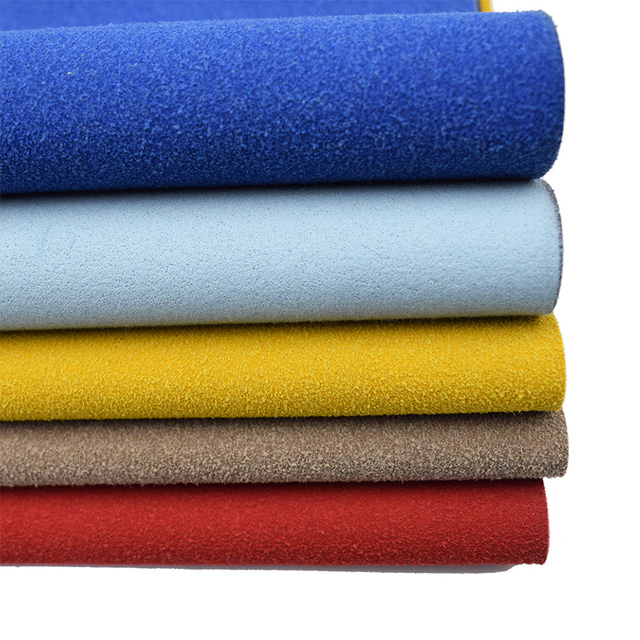 1.4mm Flock Leather Wholesale Pu Wholesale Raw Material Pu for Shoe Making