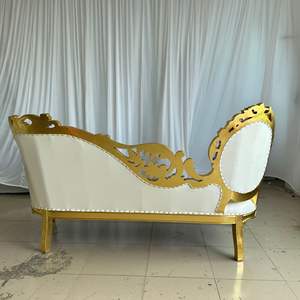 <span class=keywords><strong>Chaise</strong></span> <span class=keywords><strong>Longue</strong></span> de <span class=keywords><strong>cuero</strong></span> tallado de madera maciza Europea Villa de lujo Sala de estar Europea <span class=keywords><strong>Chaise</strong></span> <span class=keywords><strong>Longue</strong></span> Dormitorio Sofá Silla reclinable - Product Image 5