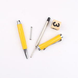 Stylo en métal de luxe avec logo personnalisé, haute qualité, lourd, multicolore, pour cadeau, largeur d'écriture 1,0 mm - Product Image 6