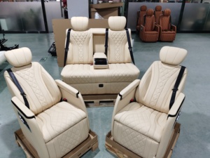 Sedile Posteriore Motorizzato di Lusso VIP con Massaggio e Rotazione per Sprinter, Vito e <span class=keywords><strong>Classe</strong></span> V - Product Image 5