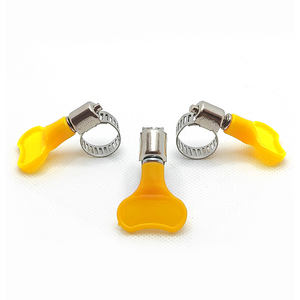 Bande passante en acier inoxydable 10-16mm en acier galvanisé Tube télescopique hydraulique Type américain collier de serrage <span class=keywords><strong>avec</strong></span> poignée - Product Image 4