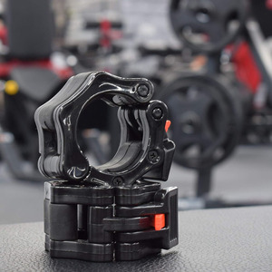 Colliers de barre d'haltères en <span class=keywords><strong>plastique</strong></span> robuste de 2 pouces, à dégagement rapide, antidérapants, paire, colliers d'exercice, verrous de plaques de poids professionnels, clips de sécurité - Product Image 4