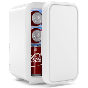 <span class=keywords><strong>Mini</strong></span>-réfrigérateur cosmétique <span class=keywords><strong>de</strong></span> luxe OEM blanc 6 litres pour maquillage, maison et voiture – Offre spéciale - Product Image 1