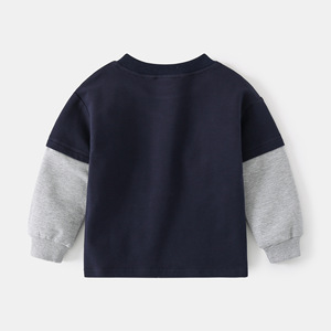 Children's Long-Sleeved Pullovers Small Medium-Sized Boys' Sweatshirts Printed Cartoon <strong>Dinosaur</strong> <strong>Top</strong> for Spring Autumn Shirts - Product Image 4
