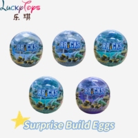 Lucky - Juego de 40 Piezas de Ladrillos de Construcción DIY de Partículas Pequeñas, Serie Robot Eléctrico 12 en 1, Juguetes Educativos de Ensamblaje, Material PP