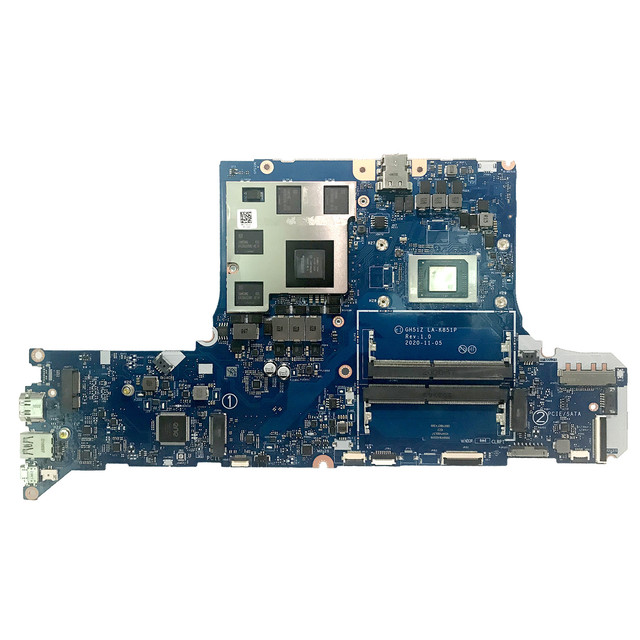For ACER AN517-41 Laptop Mainboard LA-K851P With R5-5600H R7-5800H CPU RTX3050 V4G DDR4 Motherboard Nitro 5 100% Tested OK