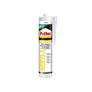 PATTEX SILICONE ACRYL1 PARA PAREDES Y AGRIEGAS GRIS 300ml - Product Image 1