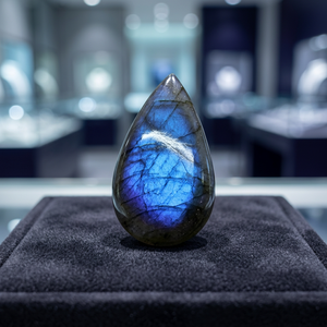 Piedras Preciosas Sueltas de Labradorita Azul Natural, Corte Pera, Certificadas por Terceros, Lote al por Mayor de Gopika Exports para la Fabricación de Joyas - Product Image 3