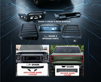 Pièces de carrosserie : Ensemble de panneaux de bas de caisse de porte arrière gauche pour BYD Shark 6 Double Cab Pickup Truck, Accessoires extérieurs