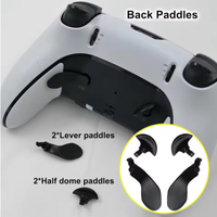 Lot de 10 pièces de rechange pour manette PS5 Dualsense EDGE : capuchons de joystick et extracteur de boutons arrière