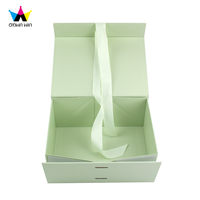 Conception personnalisée boîte de luxe carton emballage logo Saint Valentin mariage magnétique emballage de demoiselle d'honneur boîtes de papier cadeau avec ruban