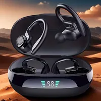 Écouteurs TWS SP16 de haute qualité, écouteurs sans fil avec crochet d'oreille, longue durée de vie de la batterie, écouteurs de sport SP16