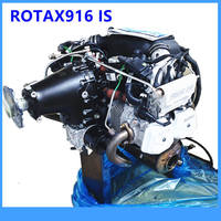 Moteur d'avion d'occasion Rotax 916is A2, refroidi par eau, turbocompressé, avec garantie d'un an et poids utile de 100 kg pour utilisation en drone