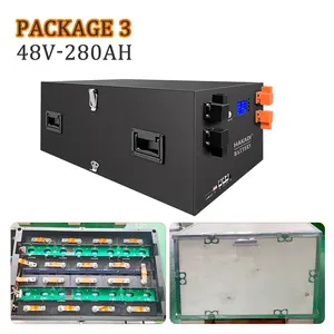 Hakadi điện tường pin 48V 280A 300A 310A được xây dựng thông minh BMS JK BMS pin Lithium ion năng lượng mặt trời lưu trữ năng lượng nhà Inverte