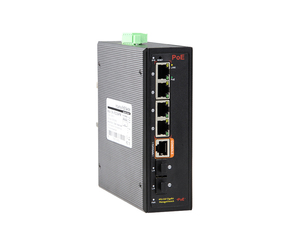 Switch industriel 4GE PoE+ 2GF économique, 6 ports, port console, 128G, 6KV, IP40, contrôle par application CCTV GWS-IPS33064PFM - Product Image 3