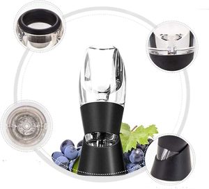 Home Premium Fast Magic Aérateur de vin Coffret cadeau Carafe à vin avec filtre purifiant à mailles fines et base - Product Image 6