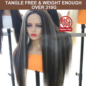 Julianna Hair Body Wave Pruiken Kanekalon Groothandel Premium Futura Fiber Hoge Kwaliteit Hittebestendige Synthetische Kant Voorkant Pruik - Product Image 5
