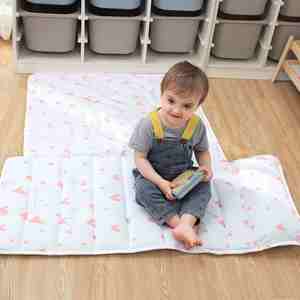 Sac de couchage pour bébé en bas âge avec oreiller, couverture en polaire douce pour enfants, tapis de sieste pour l'école maternelle, literie pour enfants, sac de couchage 75*150cm - Product Image 5
