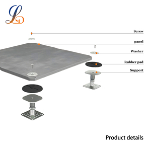 Suelo de renovación de oficina antideslizante Lingding GRC moderno práctico certificado ISO/CE/<span class=keywords><strong>CISCA</strong></span> larga vida útil para construcción al aire libre - Product Image 5