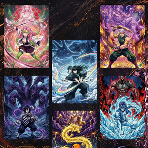Affiches d'art d'anime japonais, cartes à collectionner, journaux de voyage, boîtes mystères, figurines d'action en gros pour les boutiques Otaku - Product Image 5