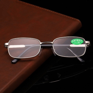 Lunettes de lecture flexibles pour femmes, lunettes correctrices, fournisseur en gros de lunettes à monture métallique et à verres en <span class=keywords><strong>verre</strong></span>, presbytie, myopie - Product Image 1